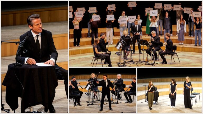 Was für eine wunderbare musikalische Lesung ICH WAND’RE DURCH THERESIENSTADT letzten Donnerstag in der Isarphilharmonie München!